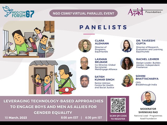 Leveraging Technology-Based Approaches to Engage Boys and Men as Allies for Gender Equality